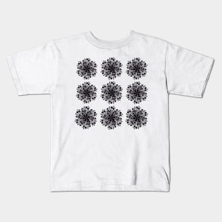 Flower Grid Kids T-Shirt